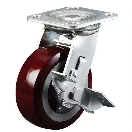 industrial wheel withg brake